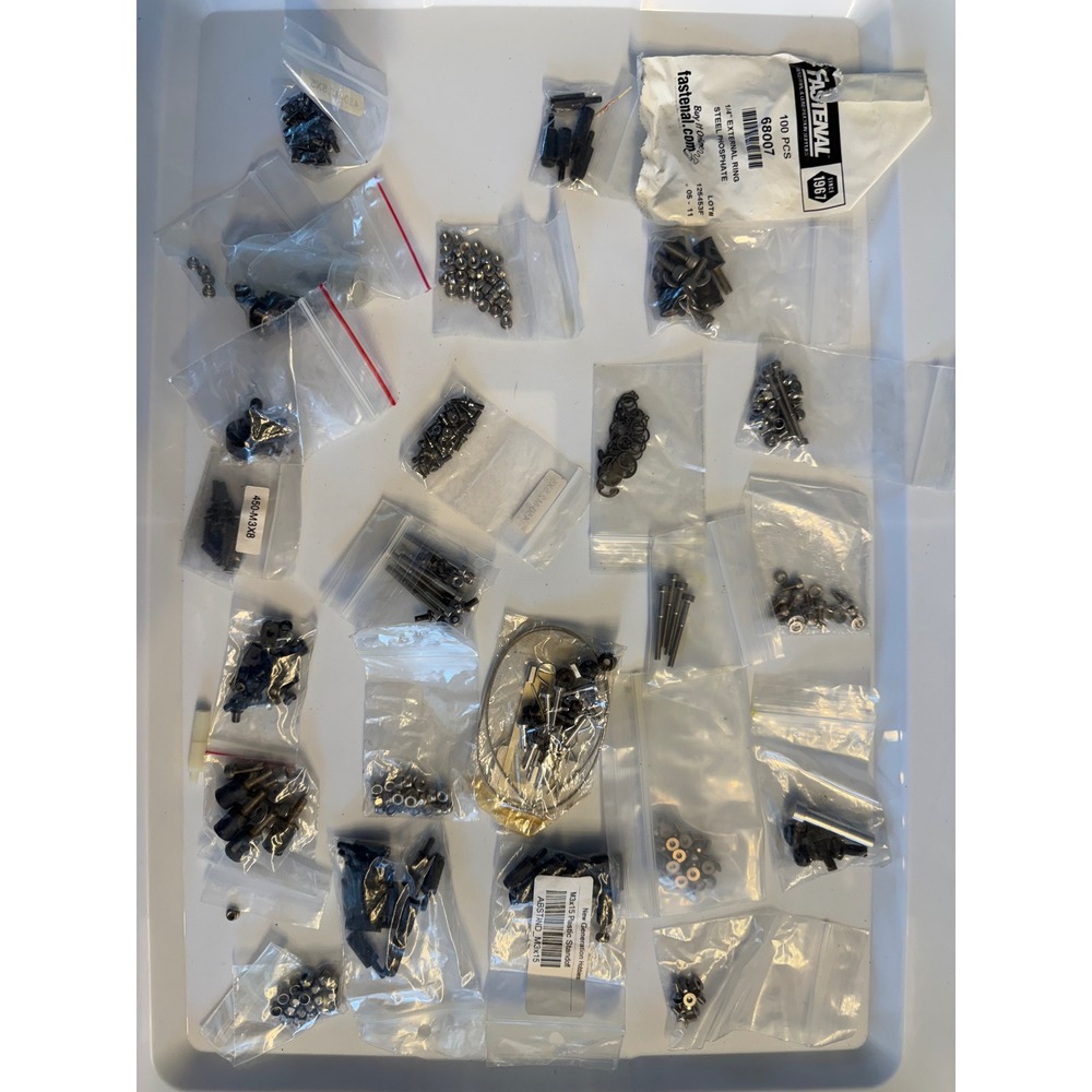 Fastenal & New Generation Hobbies Hardware Lot External Rings M3 Standoffs Nuts